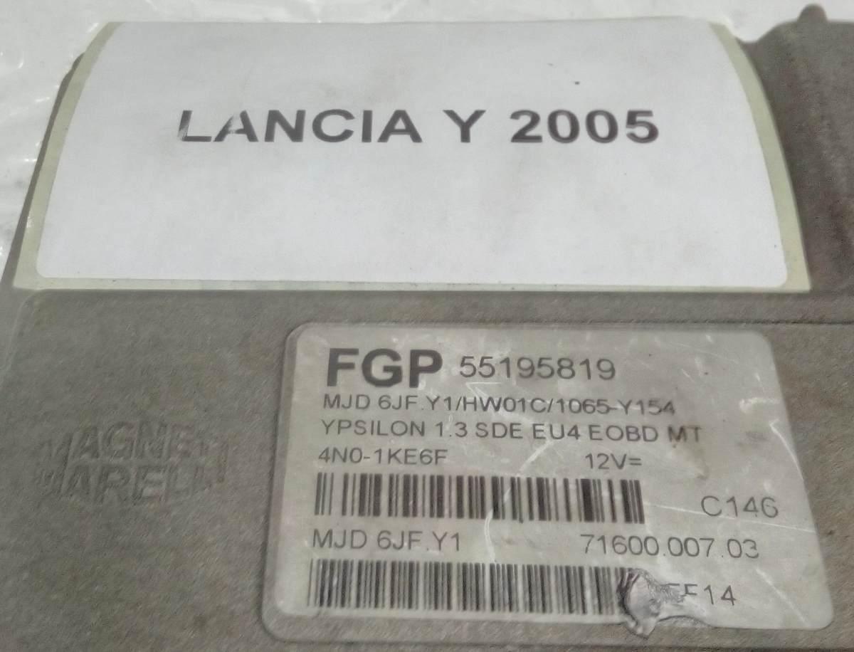CENTRALINA MOTORE LANCIA YPSILON 1.3 MJT 55195819<br /><br /><br />
