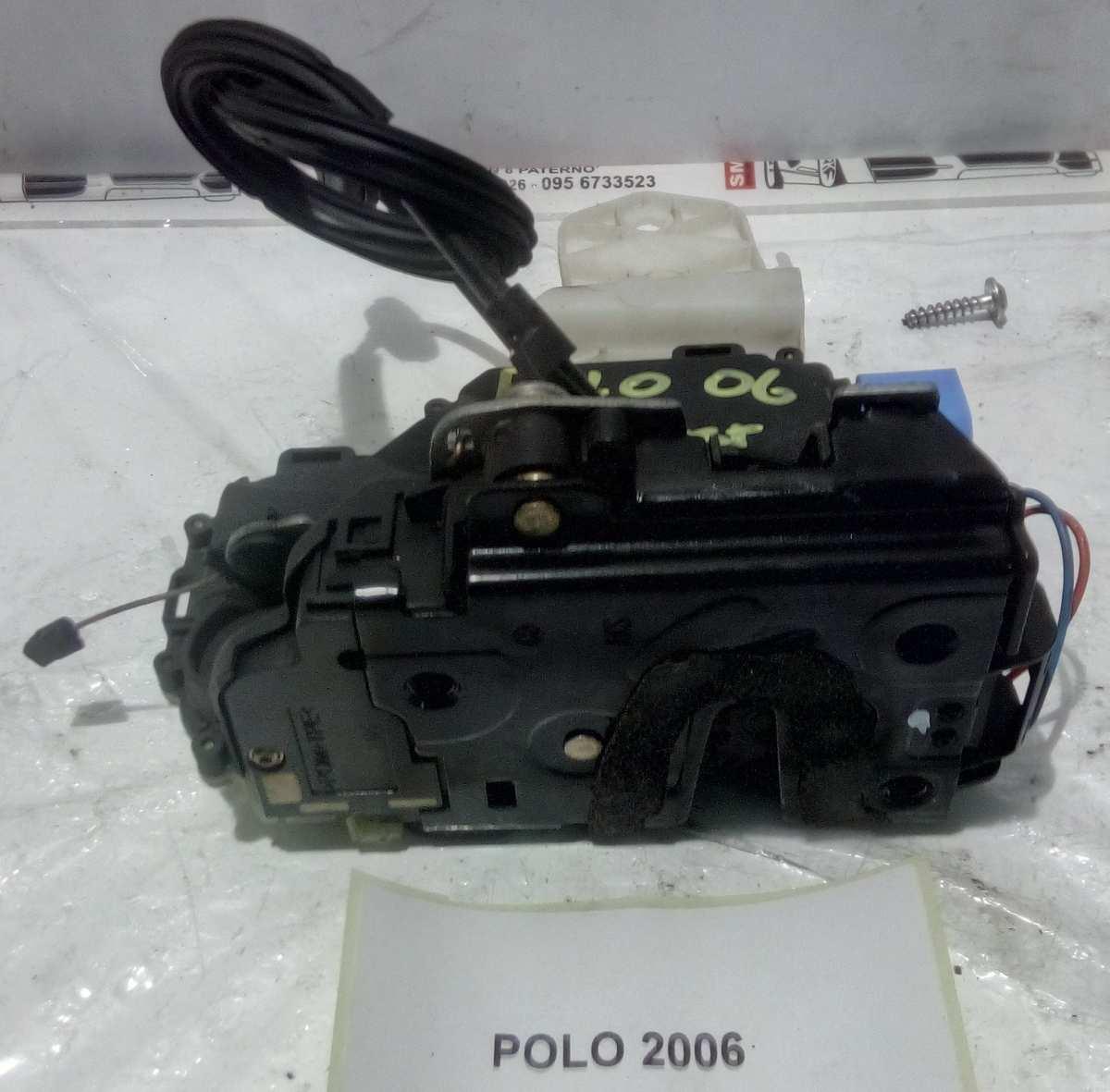 CHIUSURA PORTIERA POST DX VOLKSWAGEN POLO 2006 3B4839016<br />