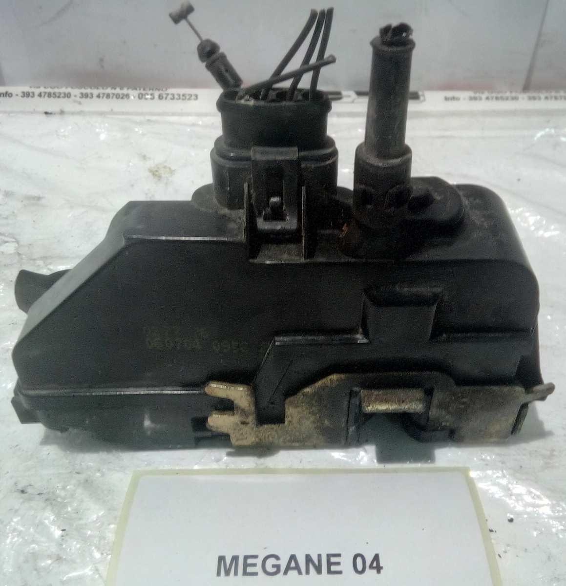 CHIUSURA PORTIERA ANT SX RENAULT MEGANE 2005 8200027776<br />