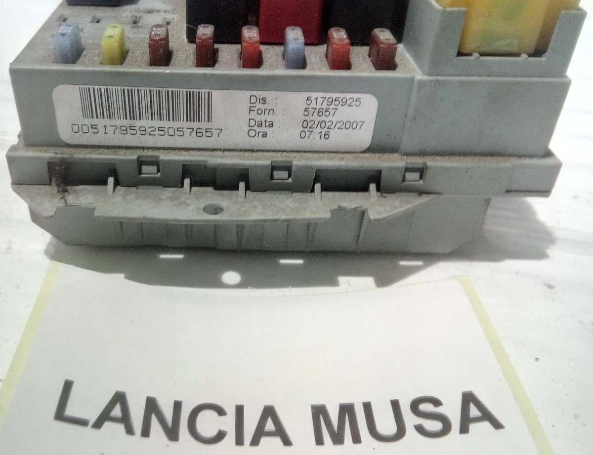 PORTAFUSIBILI LANCIA MUSA 1.3 MJT 90CV 51795925<br />