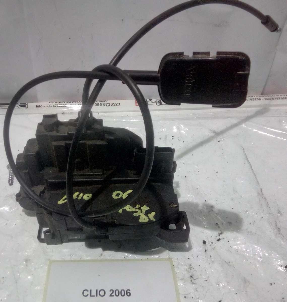 CHIUSURA PORTIERA POST DX RENAULT CLIO 2006 SER002<br />