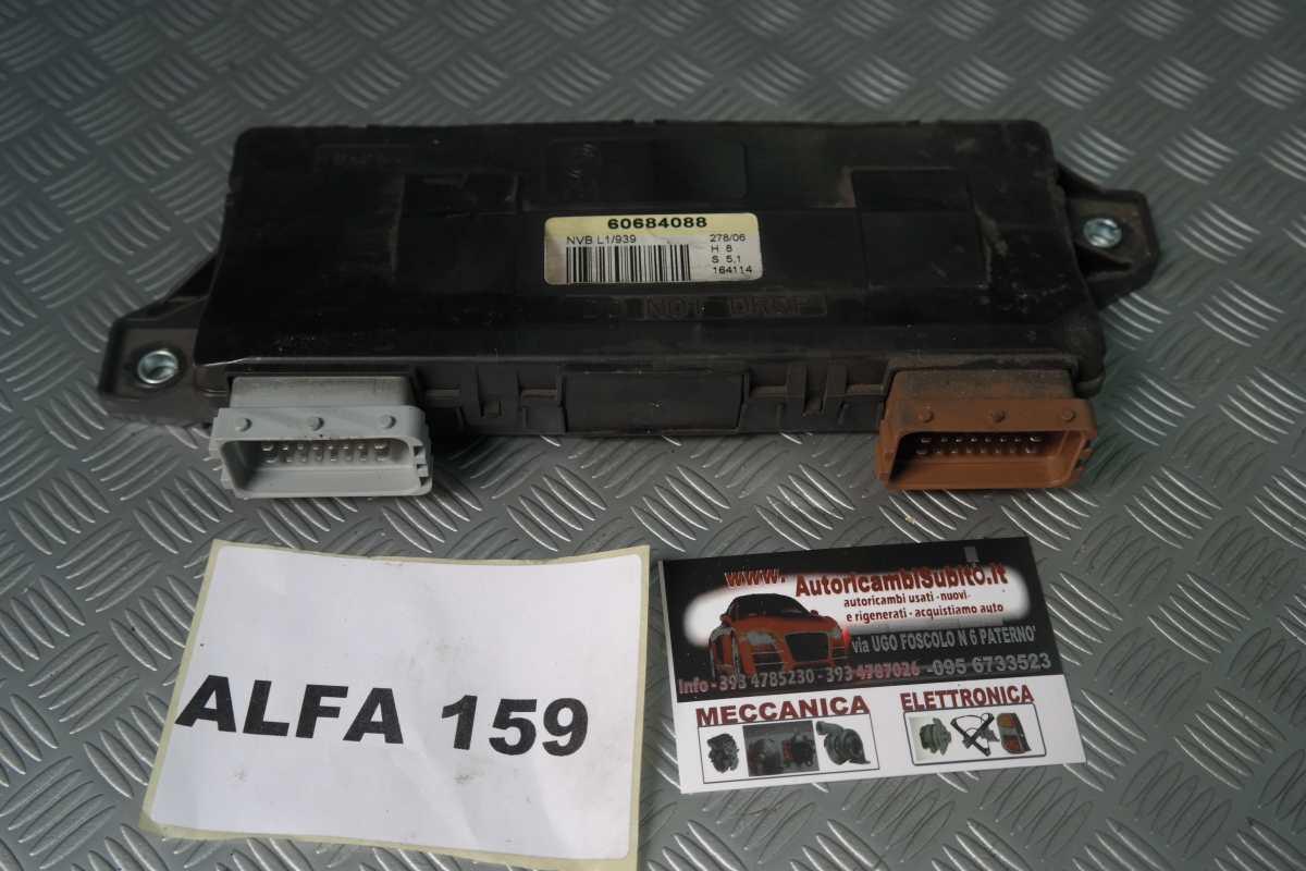 Alfa romeo 159 60684088 / nvbl1939 centralina portiera