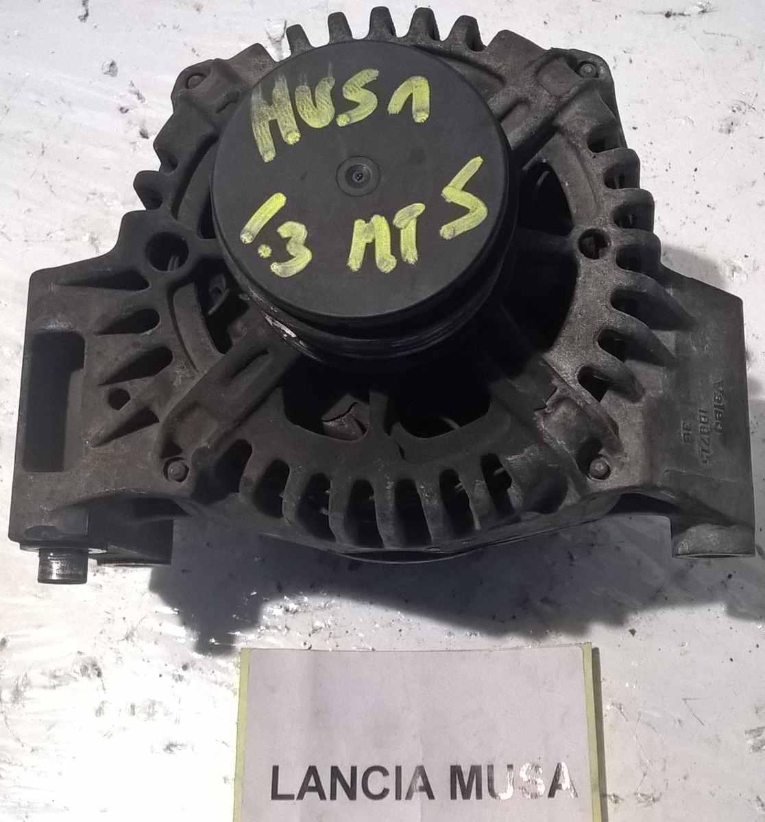 alternatore lancia musa 2008 1.3 mtj