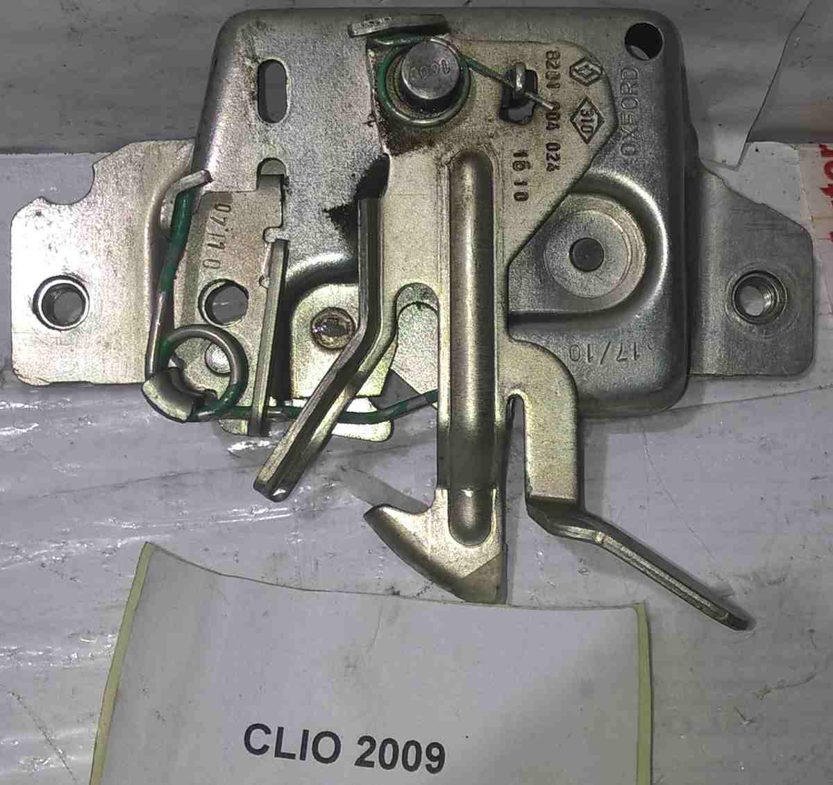 8201004024 chiusura cofano anteriore RENAULT CLIO 2011 <br />