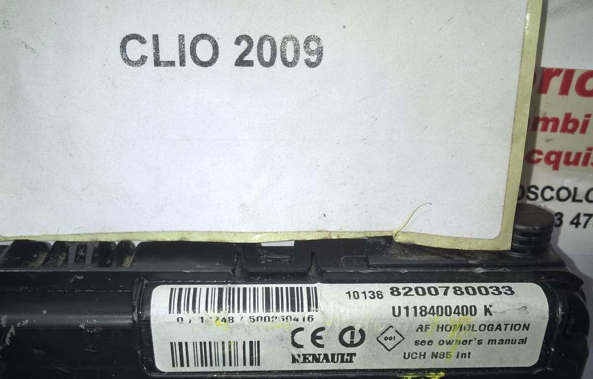 8200780033 body computer renault clio 2011