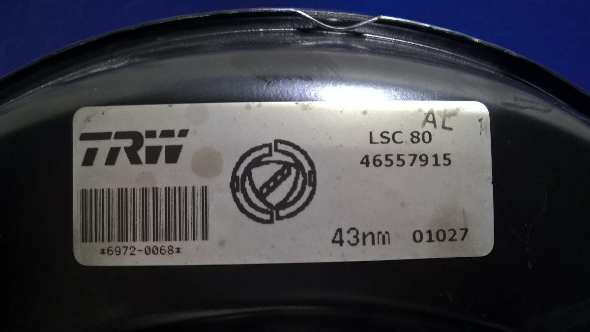 POMPA SERVO FRENO ALFA ROMEO 147 2005 46557915<br />