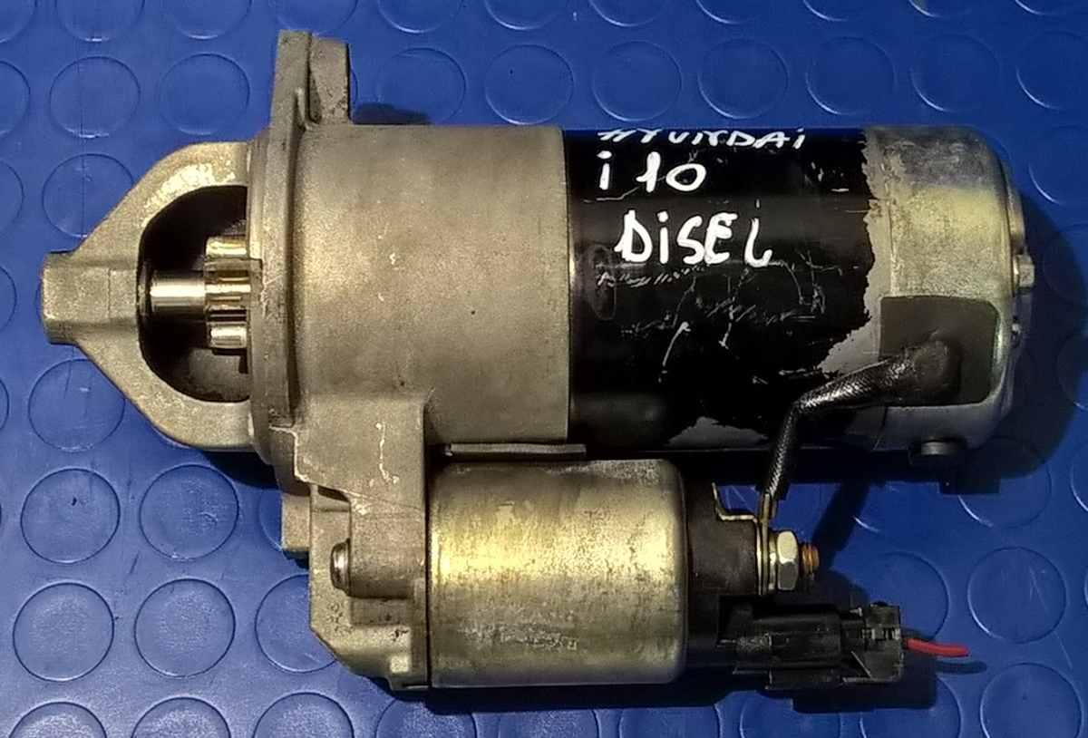 MOTORINO AVVIAMENTO HYUNDAI I 10 1.1 DIESEL 361002A100<br />