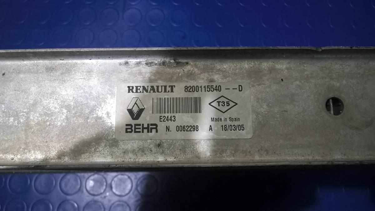 INTERCOOLER RENAULT MEGANE 1.5 DCI 8200115540<br />