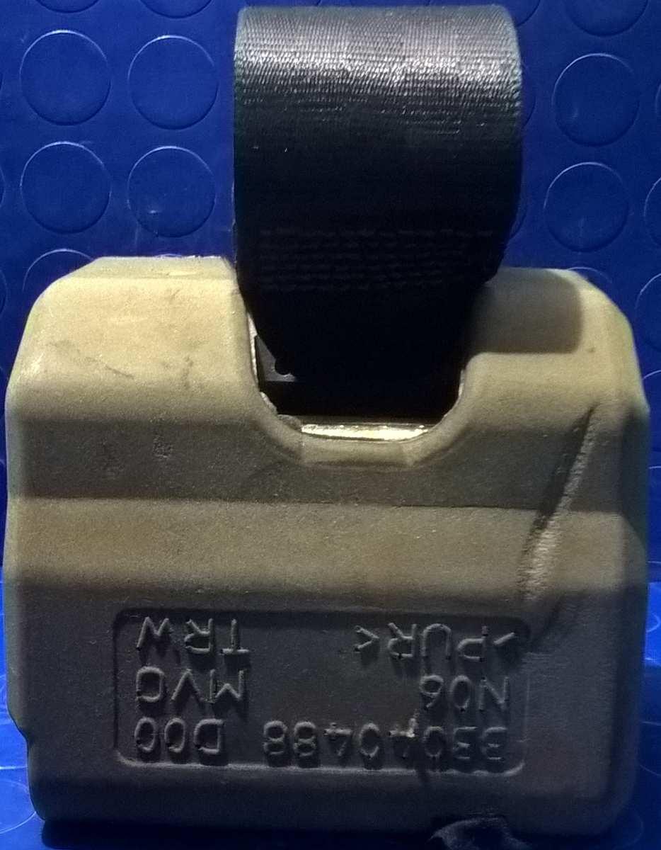 CINTURA DI SICUREZZA POST DX AUDI A3 2.0 TDI 140CV 2006 33040488<br />