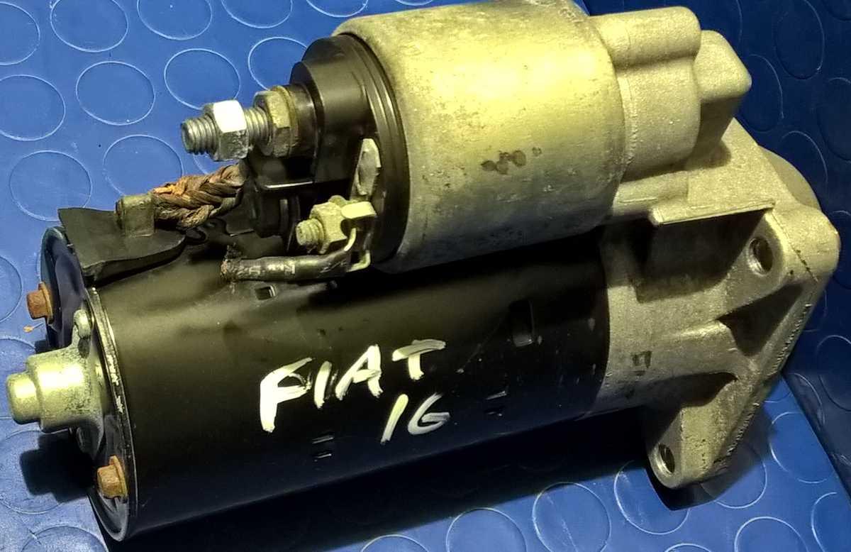 MOTORINO AVVIAMENTO FIAT SEDICI 1.9 MJT 120CV  0001109270<br />