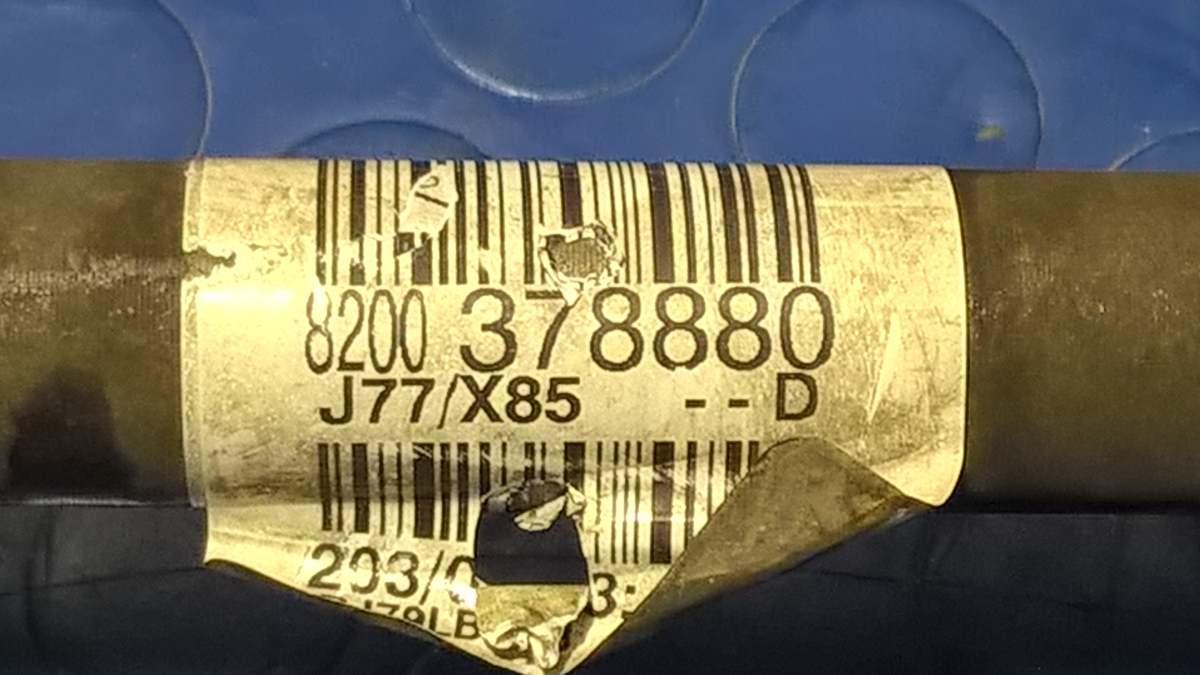 SEMIASSE DX RENAULT CLIO 2010  1.2 BZ 8200378880<br /><br />