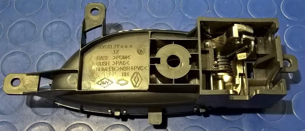 MANIGLIA INTERNA ANT DX RENAULT KOLEOS 2.0 DCI 2010 80670JY20A<br />