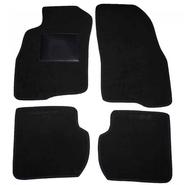 Tappeto moquette vellutato 5pz fiat audi q2 nero