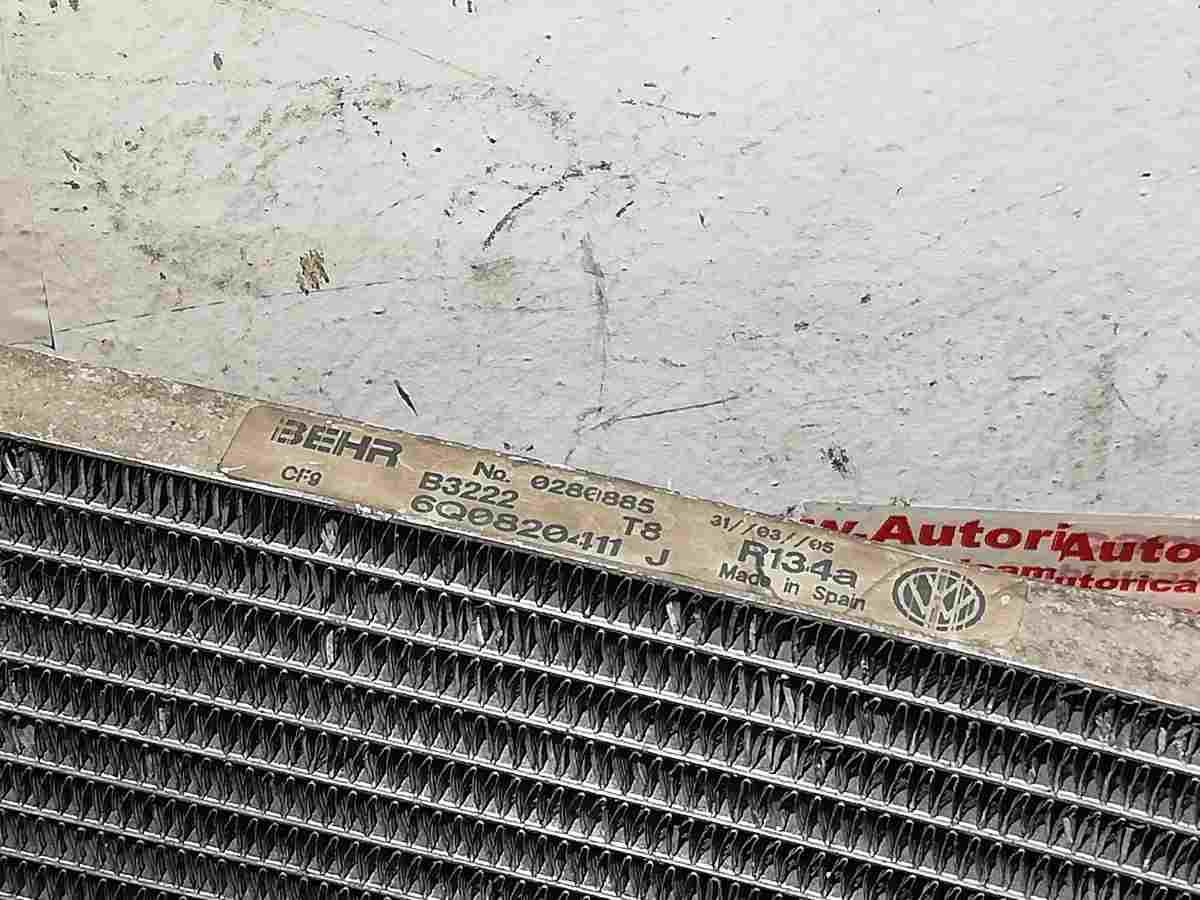 CONDENSATORE SEAT IBIZA 2005 D 6Q0820411J<br />