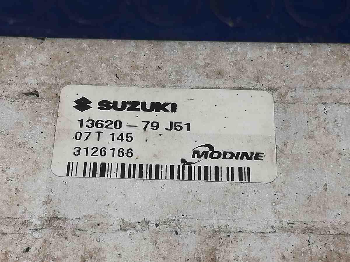 INTERCOOLER FIAT SEDICI 1.9 MJT 2007 1362079J51<br />