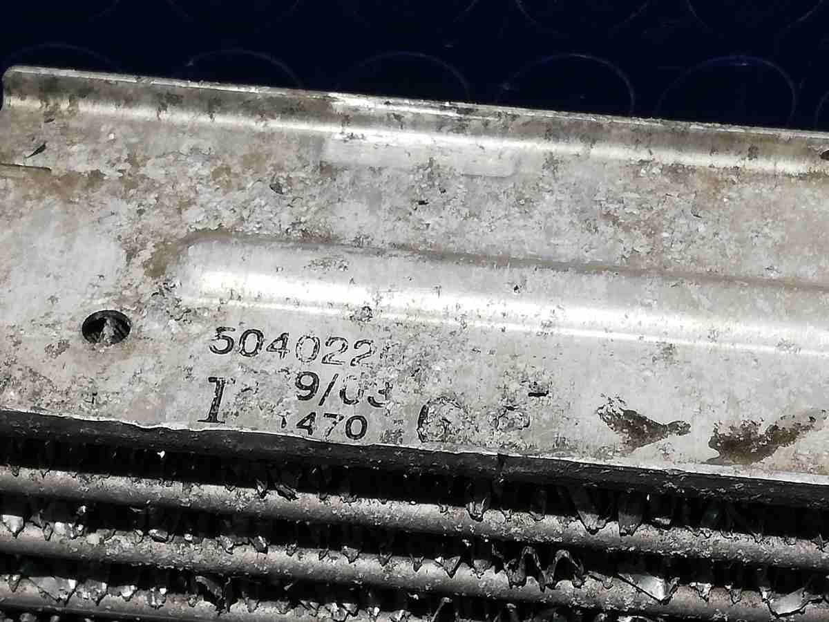 INTERCOOLER IVECO DAILY 2.3 90CV 5040220<br /><br />