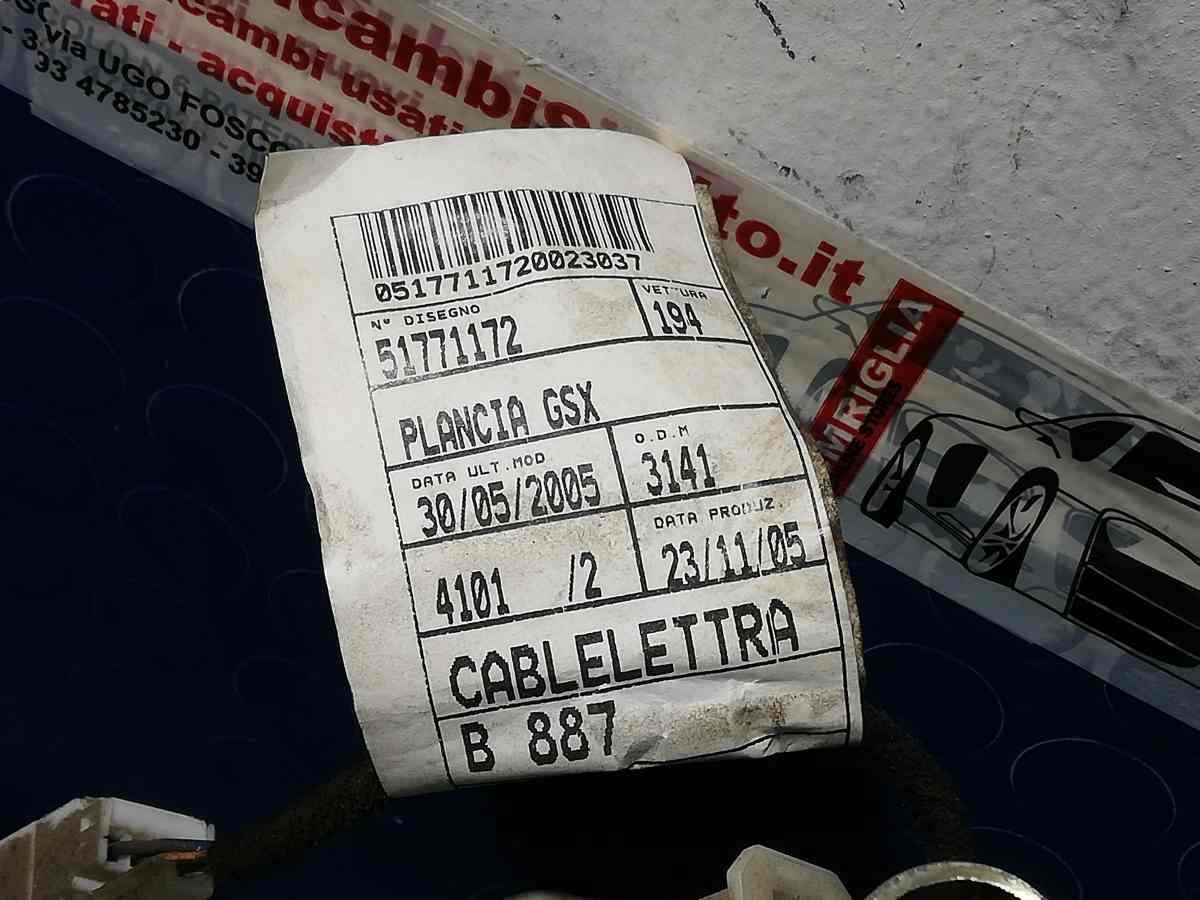 PEDALIERA FIAT CROMA 2.4 JTD 2006 71753059<br /><br /><br />