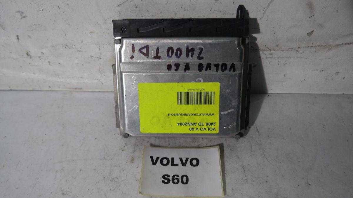 Volvo s60 2400 tdi 0281010319 centralina motore bosch