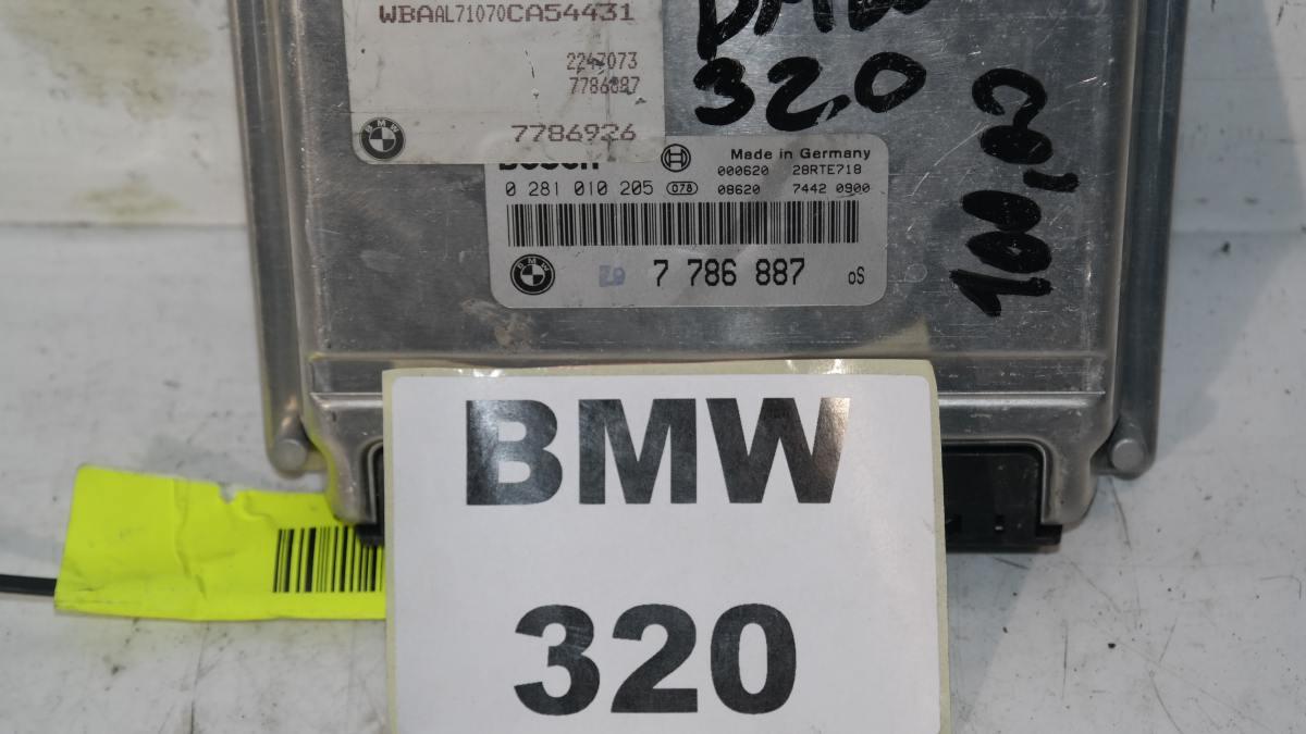 Bmw 320 e46 0281010205 centralina motore bosch