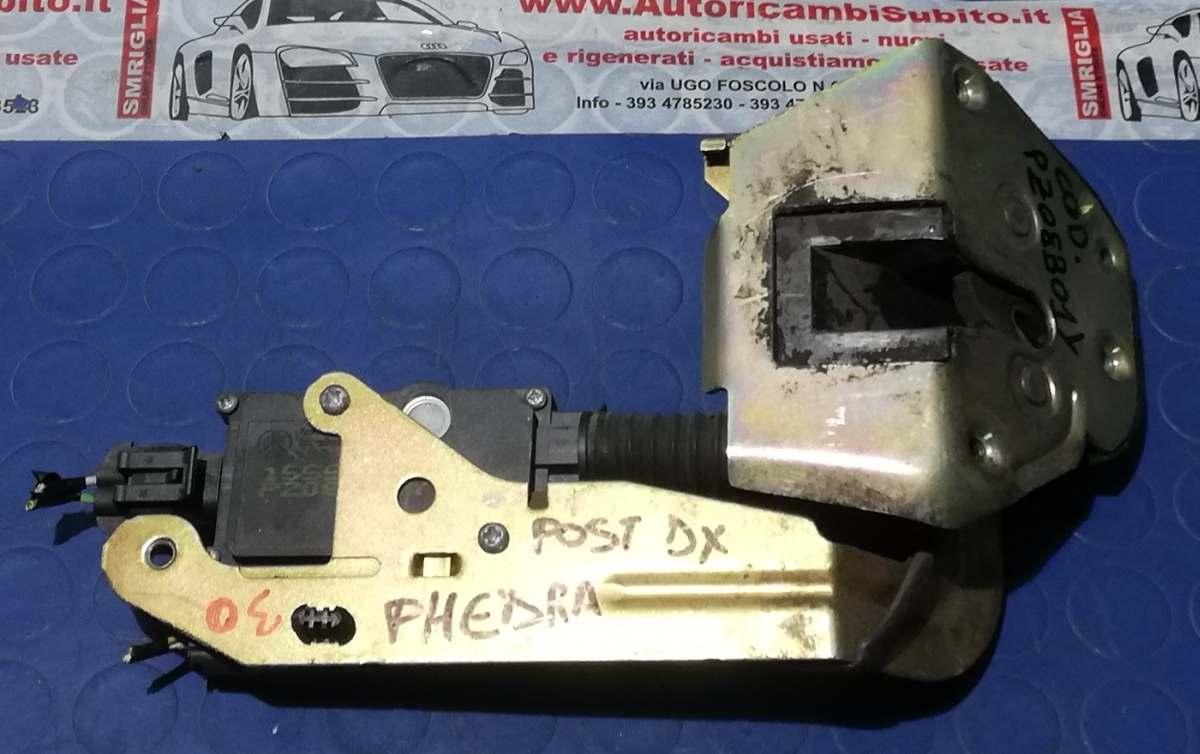 CHIUSURA PORTIERA POST DX LANCIA PHEDRA 2.2 JTD 2006 PZ08B01Y<br /><br /><br />