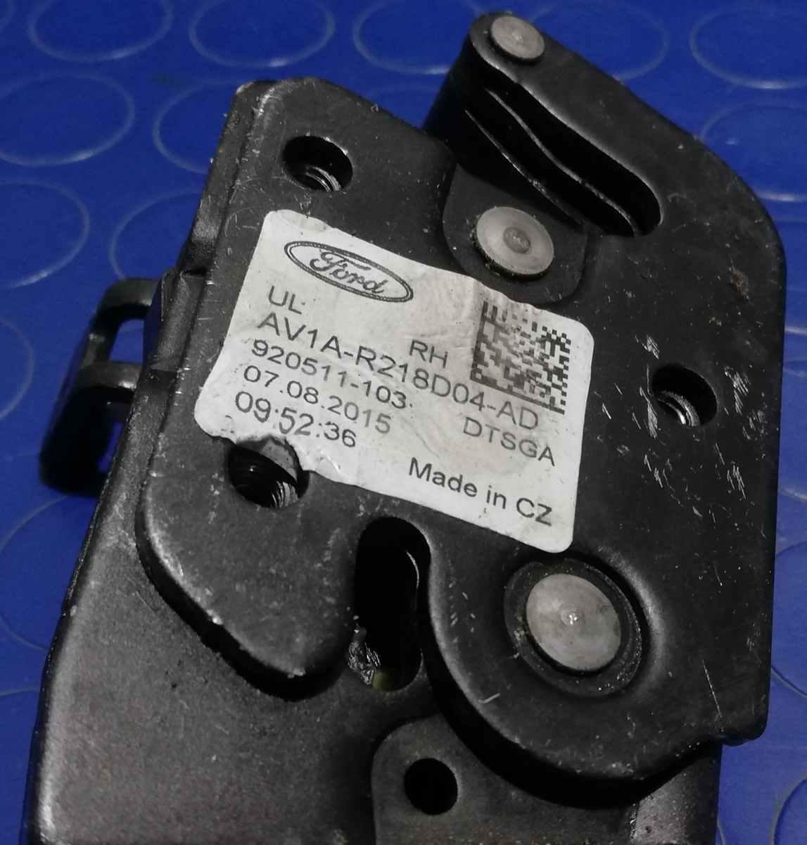 CHIUSURA PORTIERA ANT DX FORD B-MAX 1.5 TDCi 75CV 2015 AV1AR218D04AD<br /><br /><br />