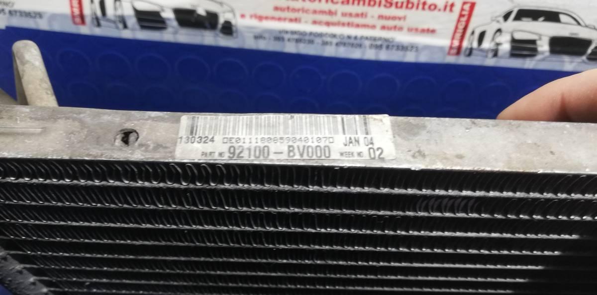 CONDENSATORE NISSAN PRIMERA 1.9 DCI 92100BV000<br /><br />