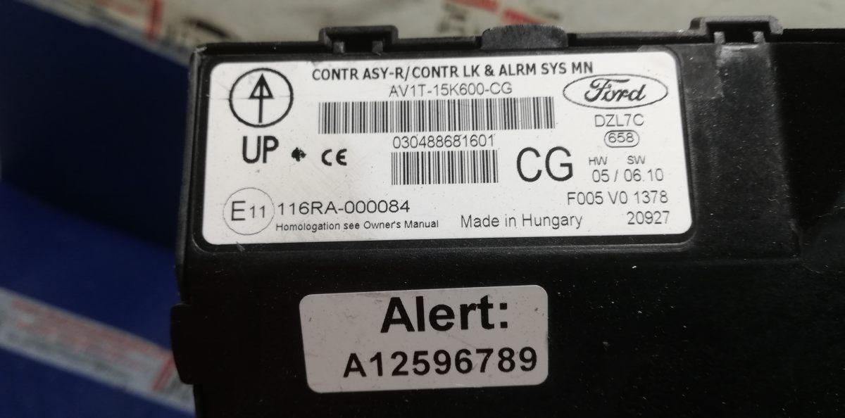 BODY COMPUTER FORD B MAX 2015 1.6 TDI AV1T15K600CG<br /><br /><br />