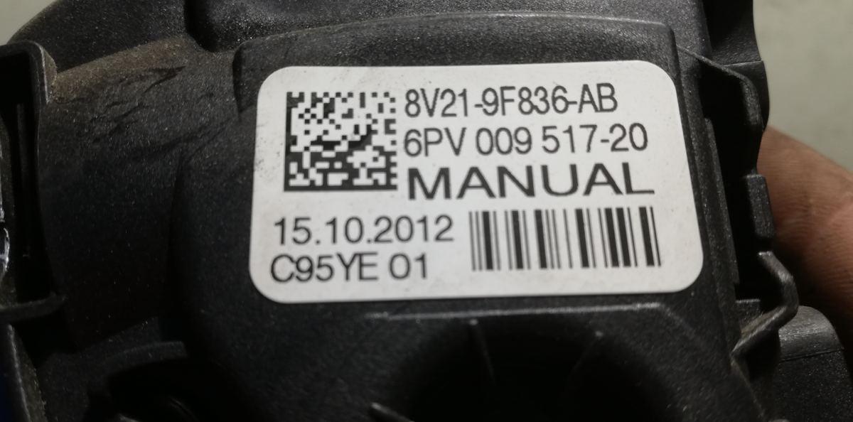 PEDALE ACCELERATORE FORD B MAX 2015 1.6 TDI 95CV 8V219F836AB<br /><br /><br />