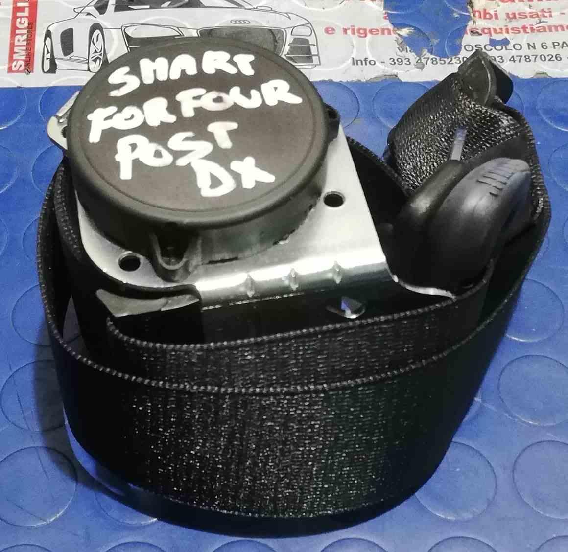 CINTURA DI SICUREZZA POST DX SMART FORFOUR 1.1 W454 A4548600805CN4A<br /><br /><br />
