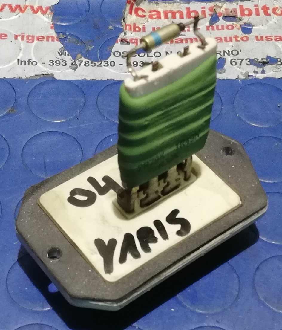 RESISTENZA STUFA TOYOTA YARIS 2004 1.0 BZ YARIS002<br /><br /><br />