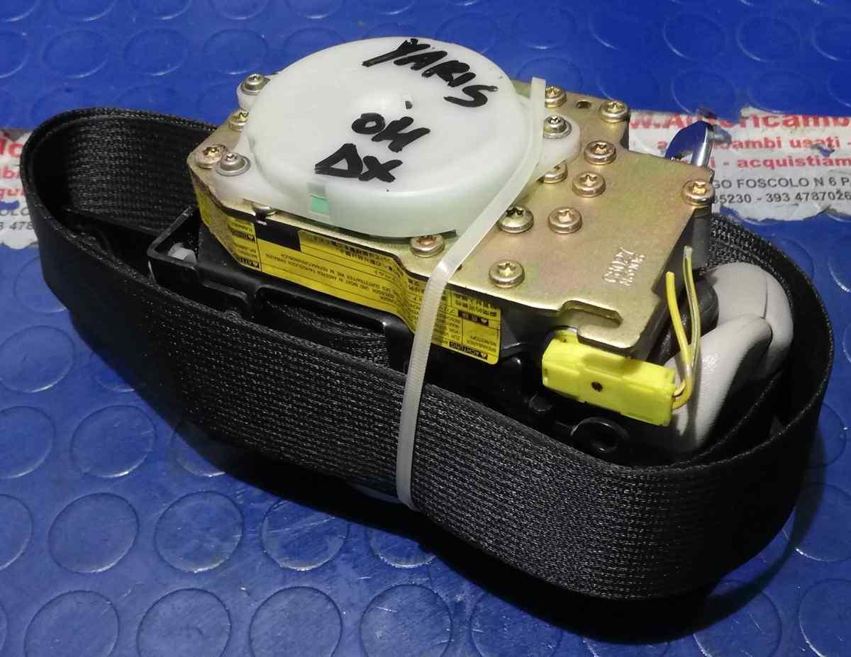 CINTURA DI SICUREZZA ANT DX TOYOTA YARIS 2004 1.0 BZ<br /><br />