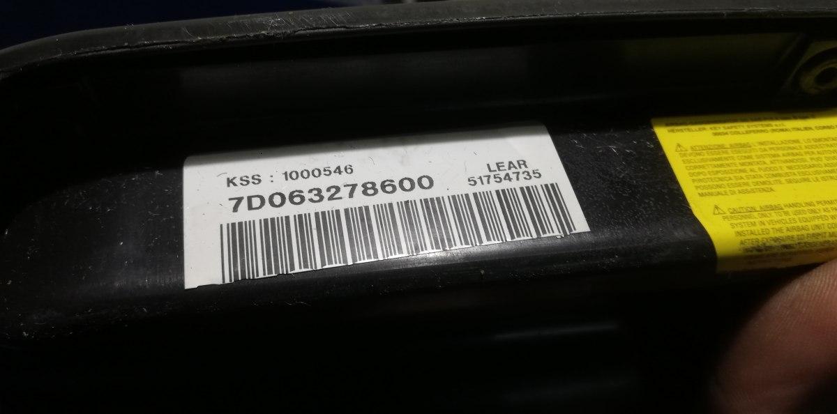 AIRBAG SEDILE DX ALFA ROMEO GT 1.9 JTD 2005 51754735<br />