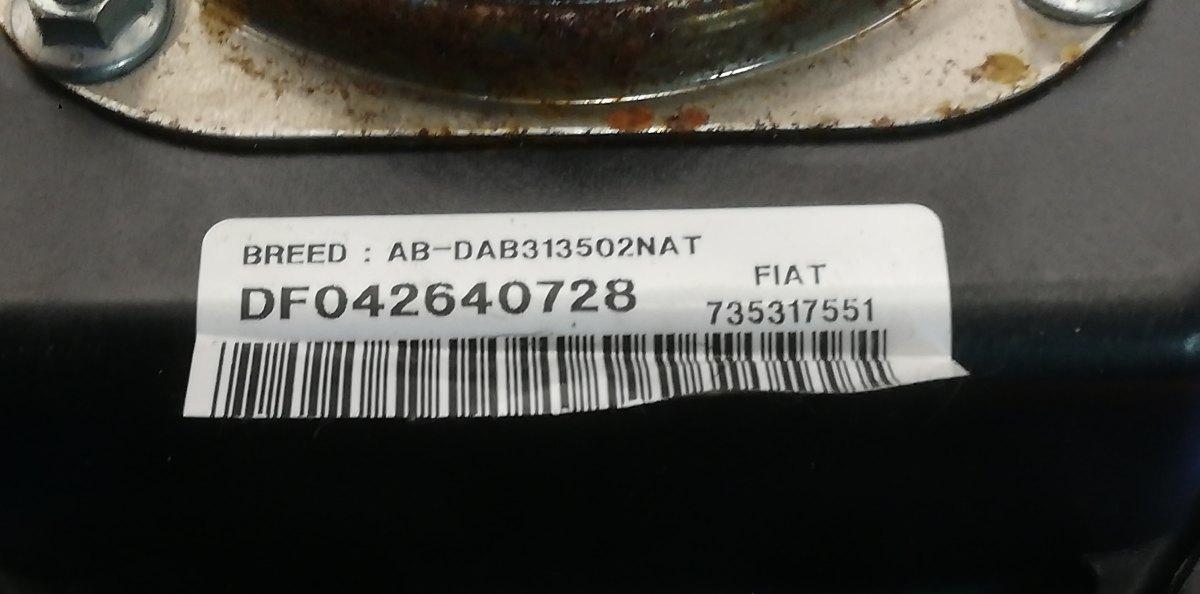 AIRBAG VOLANTE FIAT STILO 1.9 JTD 2005 735317551<br /><br /><br />