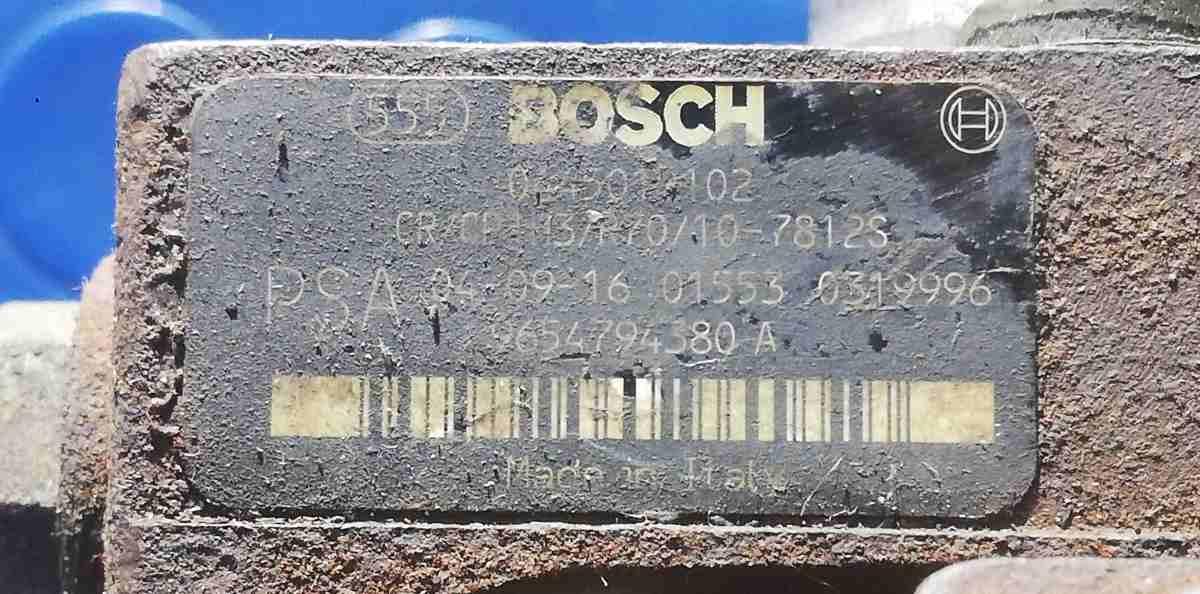POMPA INIEZIONE PEUGEOT 206 1.6 HDI 9654794380A<br /><br /><br />