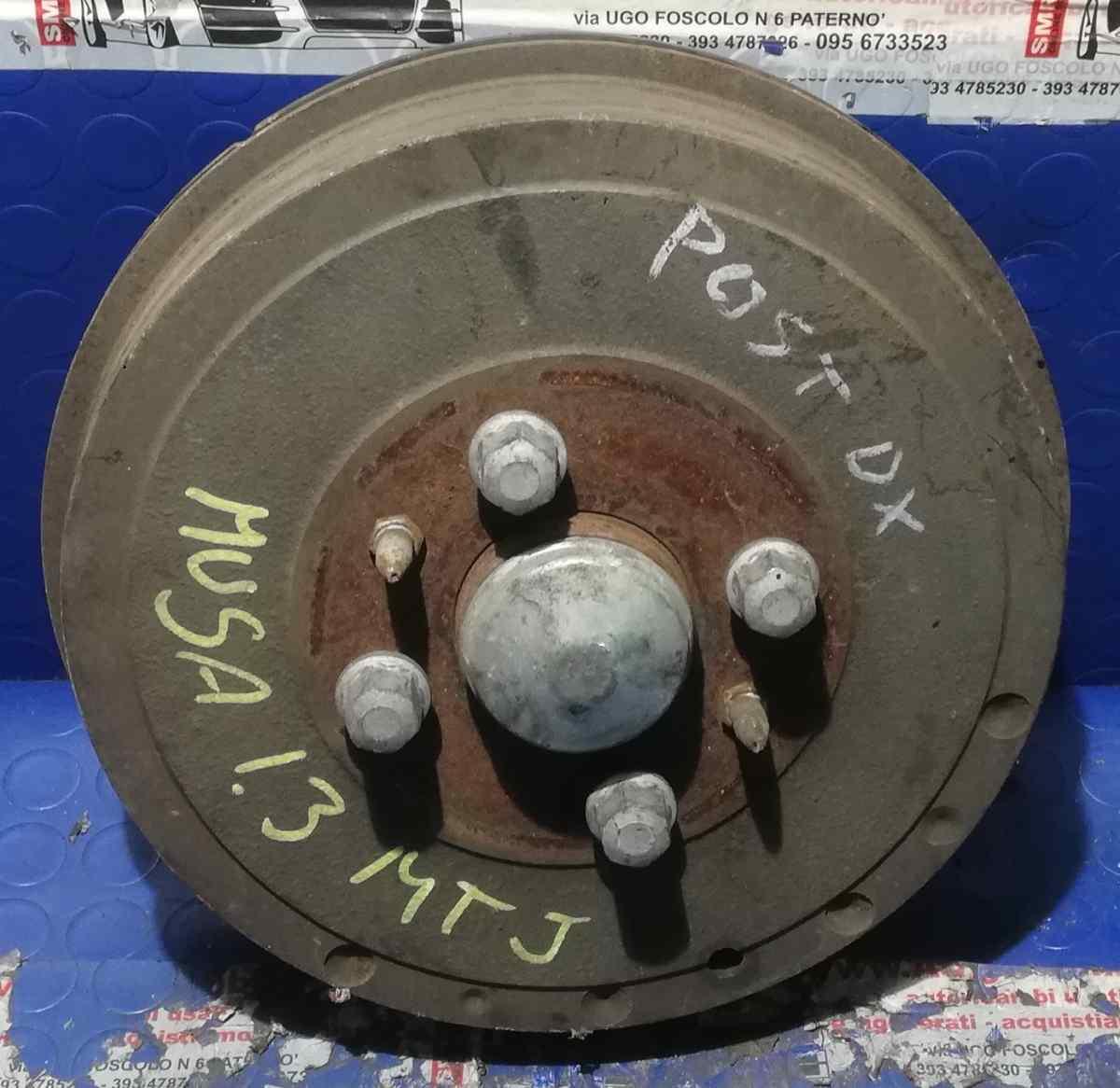 TAMBURO POST DX LANCIA MUSA 1.3 MJT 2006 77365415<br /><br /><br /><br />