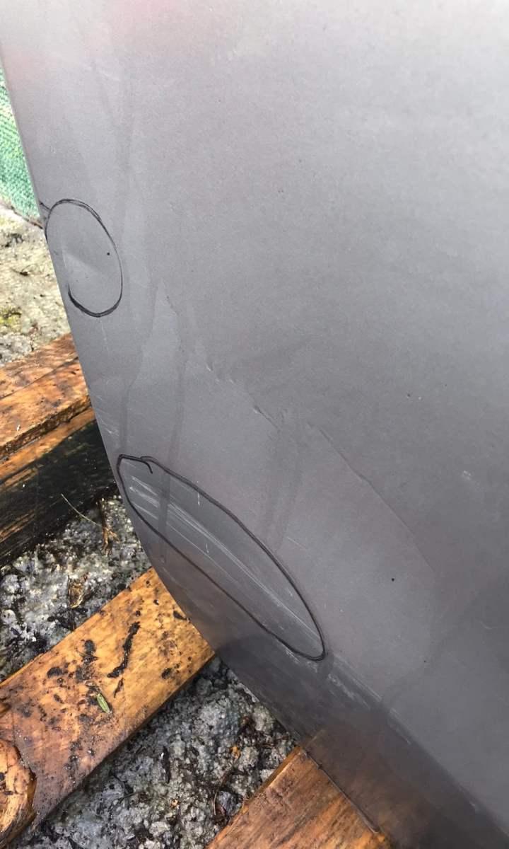 portiera toyota yaris posteriore dx