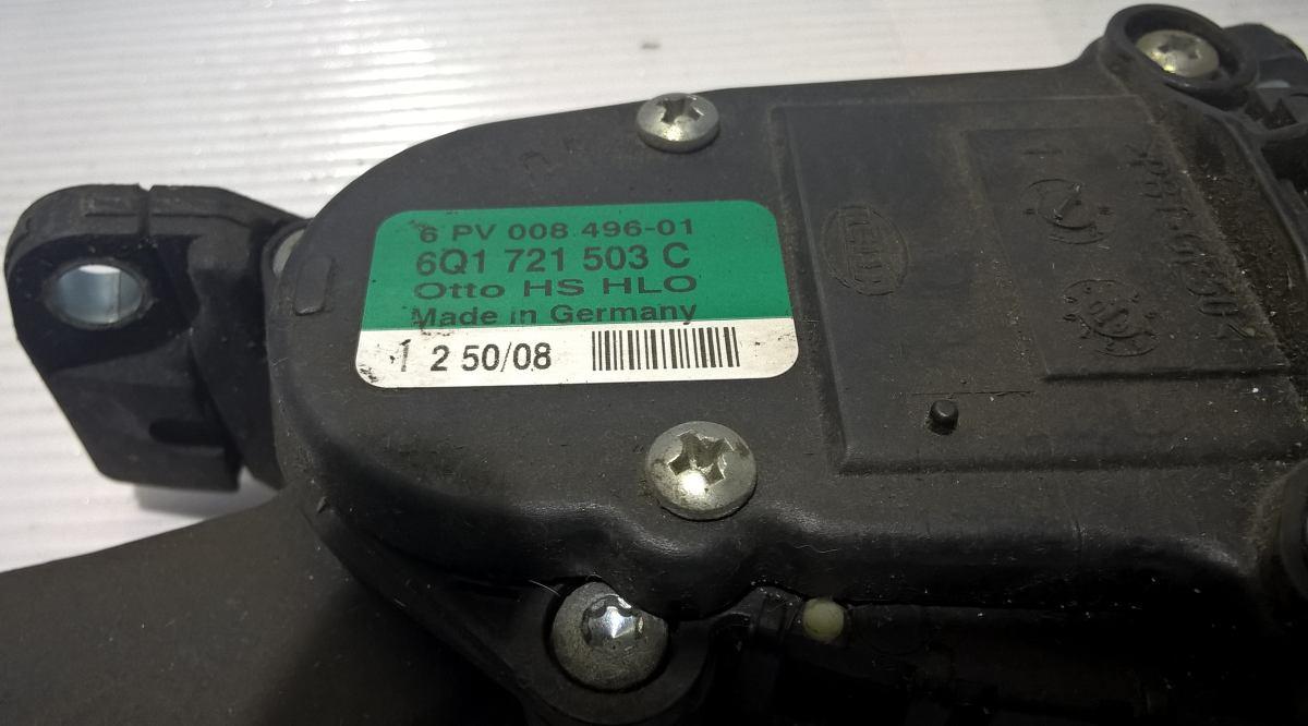 pedale acceleratore potenziometro volkswagen fox 1200 bz 2006 6q1721503c0