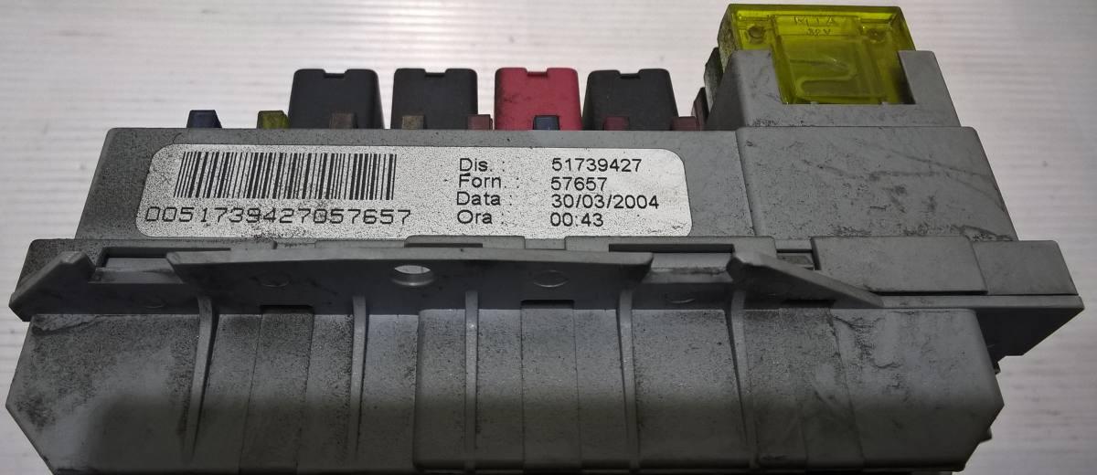 portafusibili fiat idea 1300 mtjet 51739427<br />