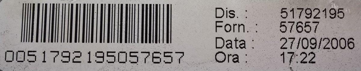 scatola portafusibili lancia y scatola portafusibili 51792195<br />