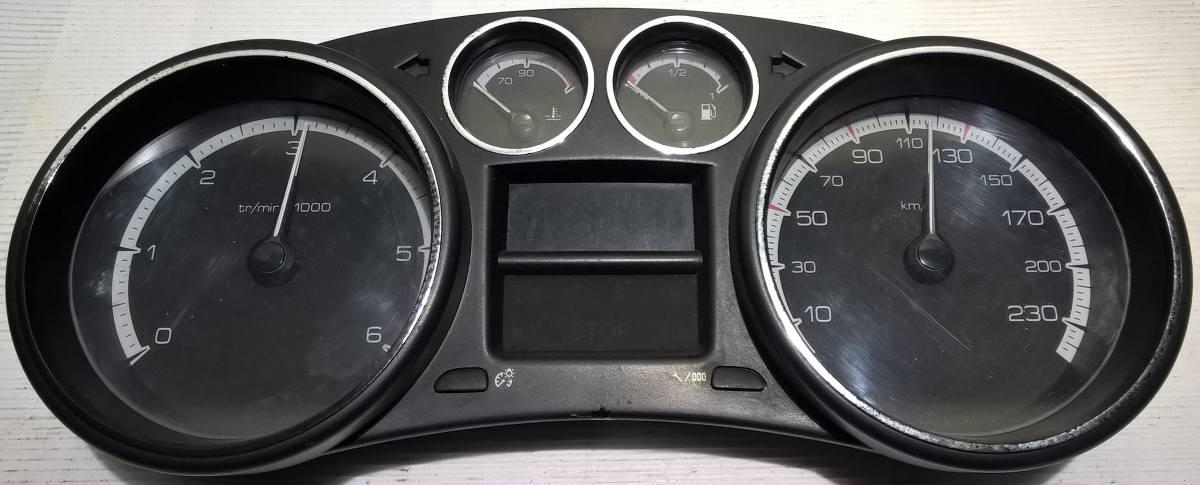 quadro strumenti contakm peugeot 308 554001550310