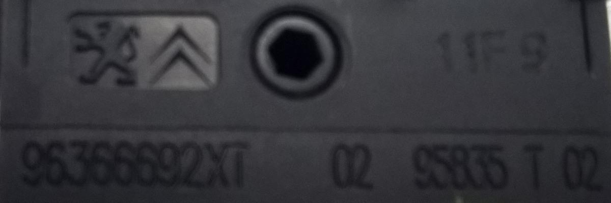interruttore regolaggio fari peugeot 308 96366692xt