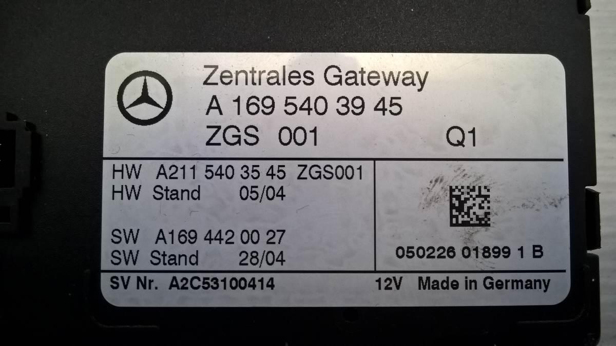 centralina gatwei mercedes classe a w 169 A1695403945