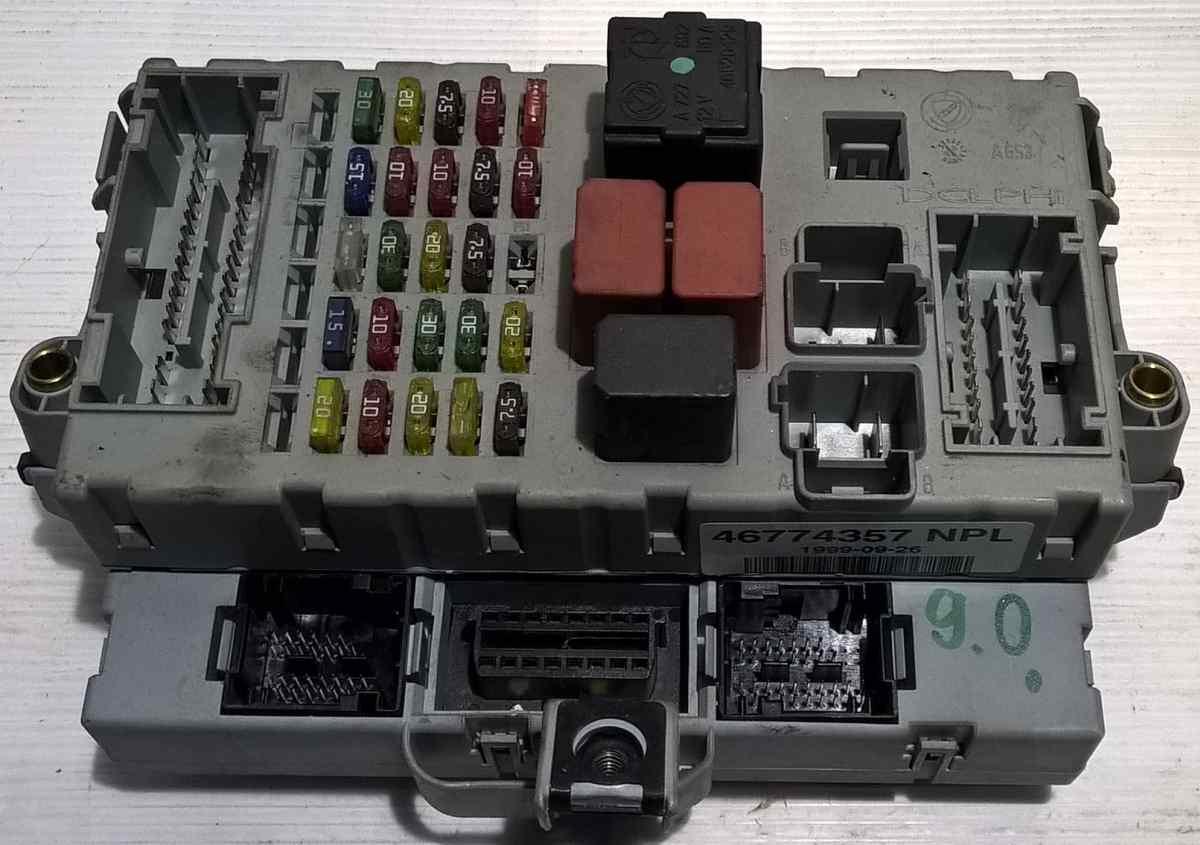 body computer fiat punto 2-3 serie 46774357npl