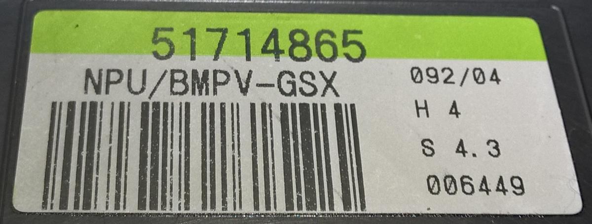 centralina vetri ant sx lancia musa 51714865<br />