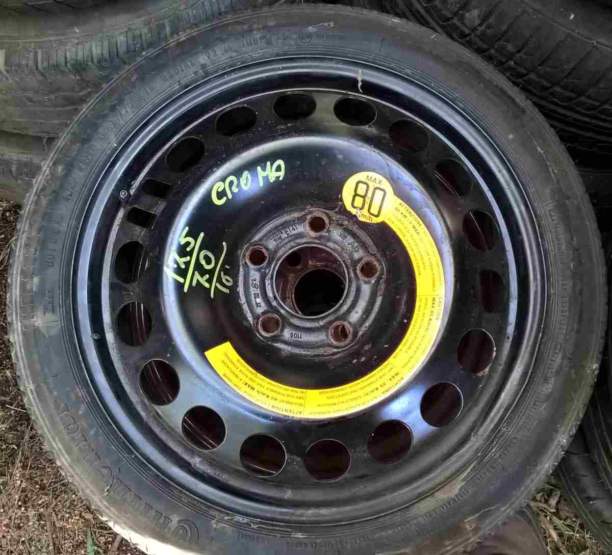 ruotino fiat croma 175-70-16