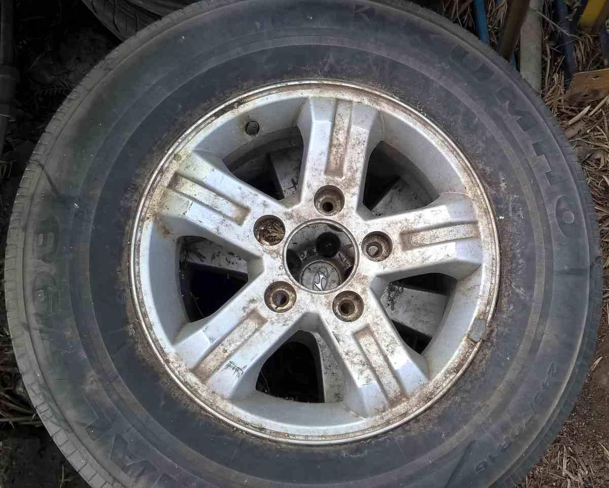 4 cerchi in lega kia sorento 245-70-16