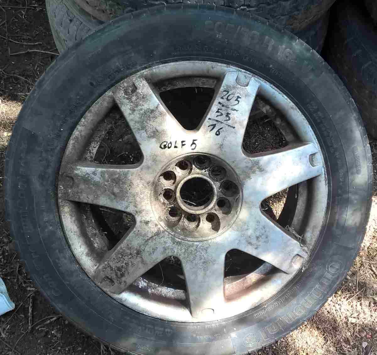 4 cerchi in lega volkswagen golf 5 205-55-16