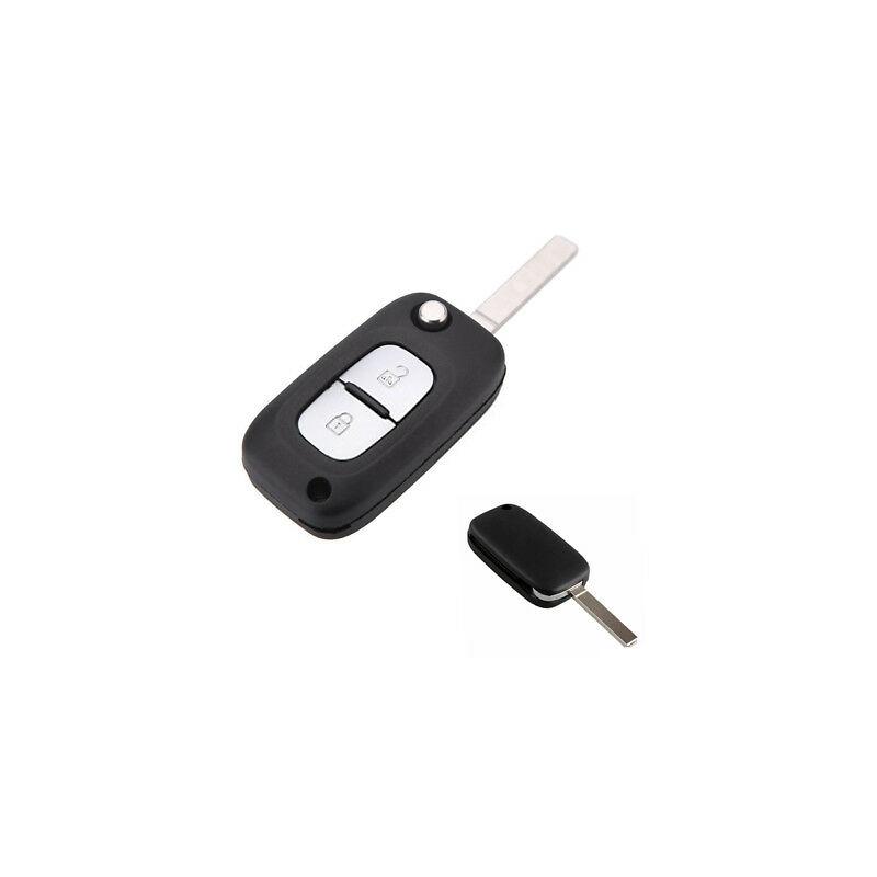 chiave guscio telecomando 2 tasti chiavi auto renault clio twingo