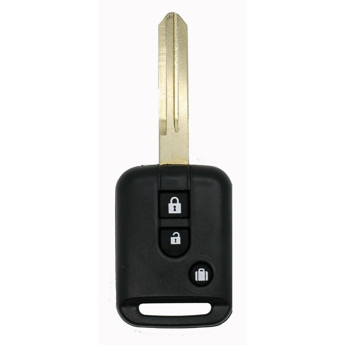 chiave guscio telecomando 3 tasti chiavi auto nissan navara micra