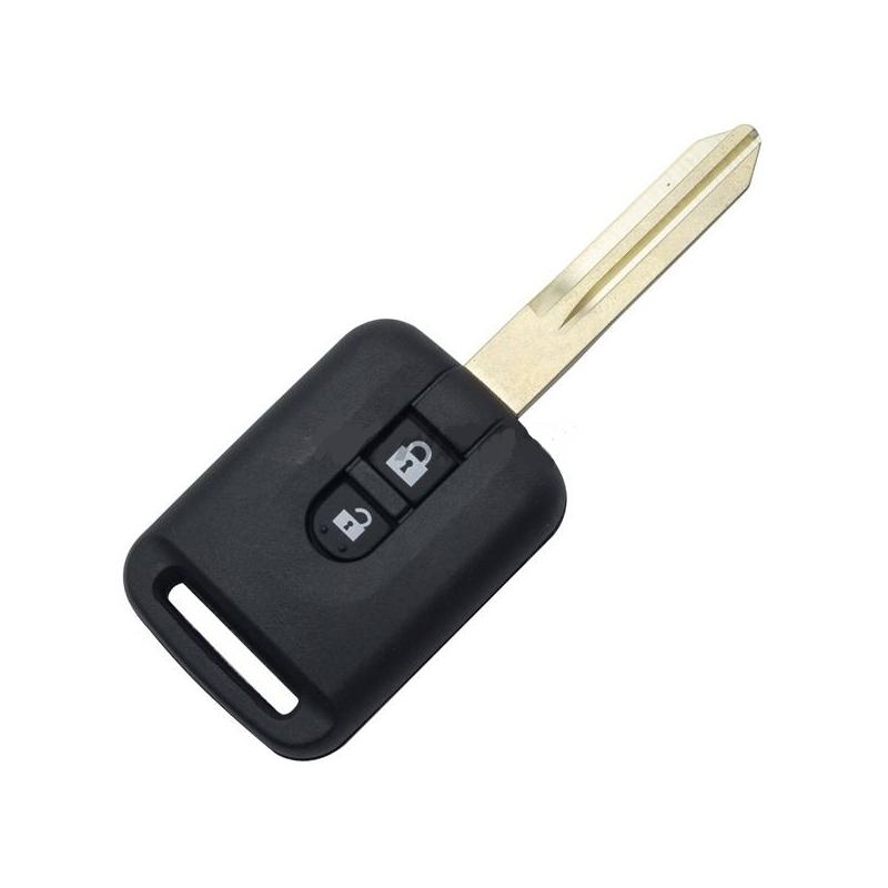 chiave guscio telecomando 2 tasti chiavi auto nissan x-trail qashqai navara micra note